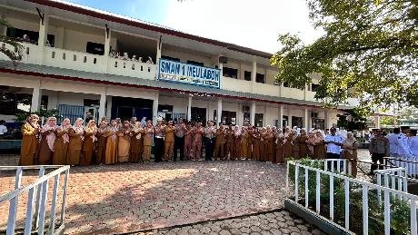 Polres Aceh Barat Edukasi Siswa SMAN 1 Meulaboh Mengenai Tertib Lalu Lintas dan Anti-Bullying